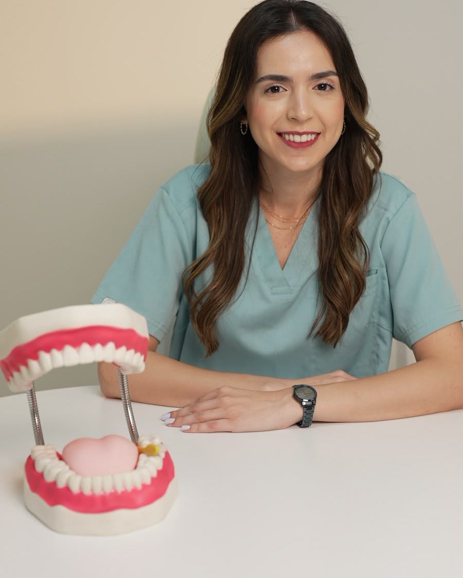 Dr. Kathy Azzi at her desk